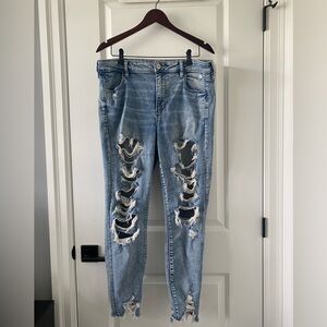 American Eagle Ripped Denim Pants